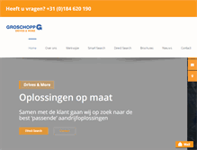 Tablet Screenshot of groschopp.nl